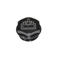 GN 741 Threaded Plug Aluminum Resistant up to 100° C Black Anodized